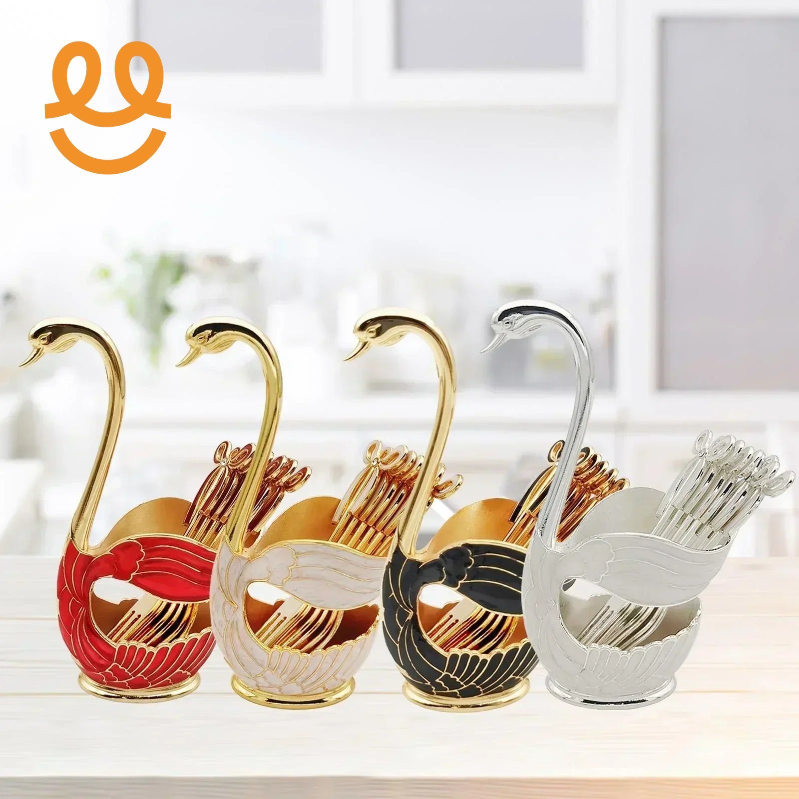 Swan Figurines & Luxury Ornaments in Pakistan - Premium Home Decor