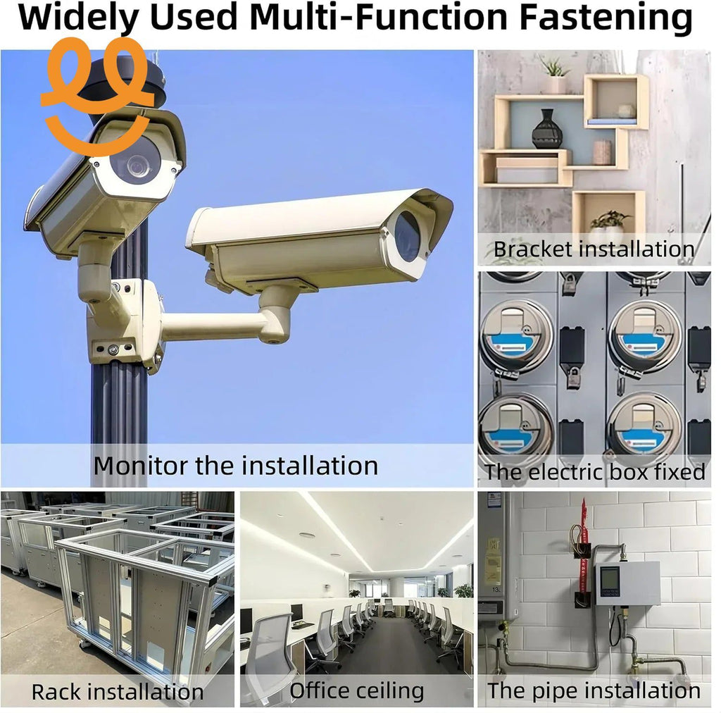 Heavy-Duty Concrete Nail Gun Kit with 10 Free Nails